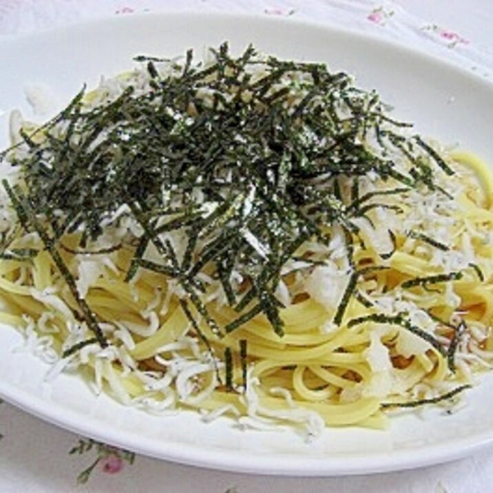 簡単！和風しらすおろしパスタ♪